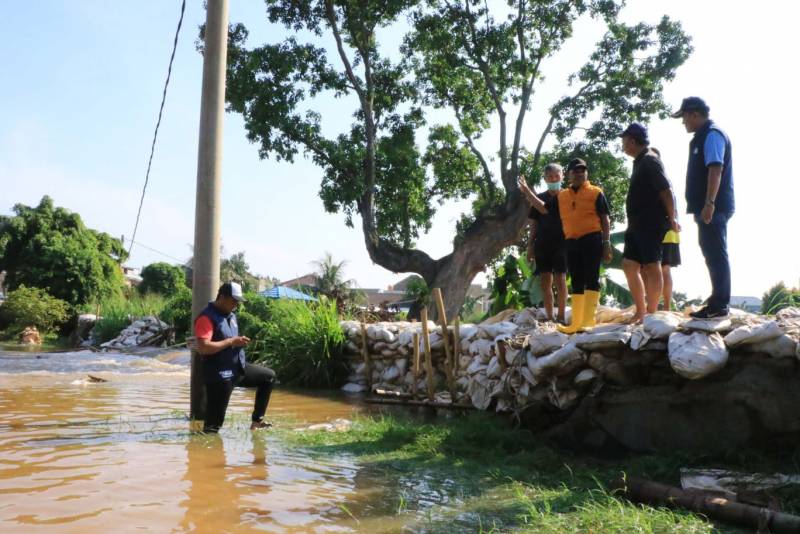 Sejumlah Titik Banjir Akibat Hujan Lebat Mulai Berangsur Surut