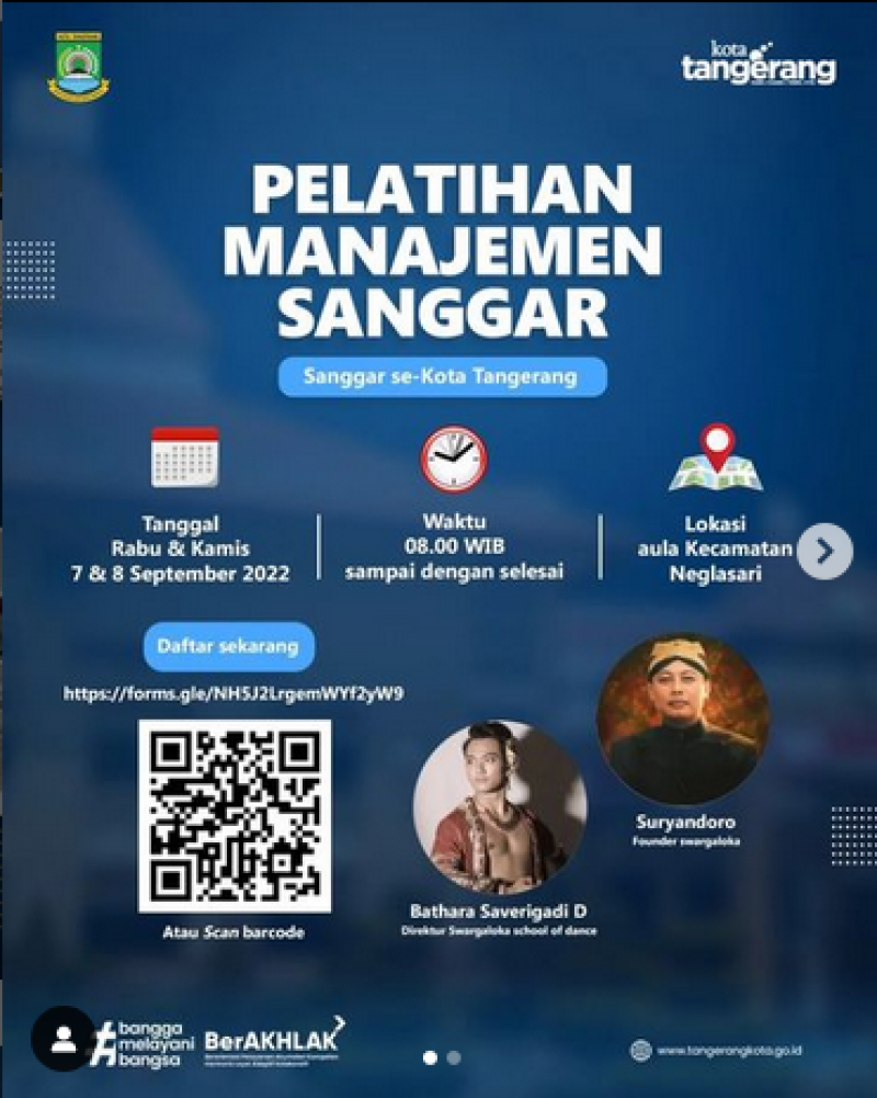 IMG-Pelatihan Manajemen Sanggar untuk Sanggar se-Kota Tangerang