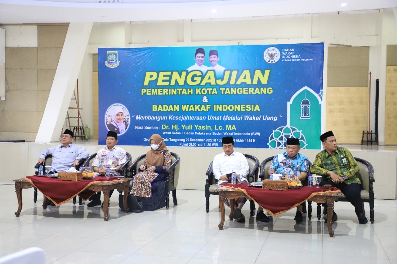 Pemkot Tangerang Dan BWI Bersinergi Sosialisasi Wakaf Uang