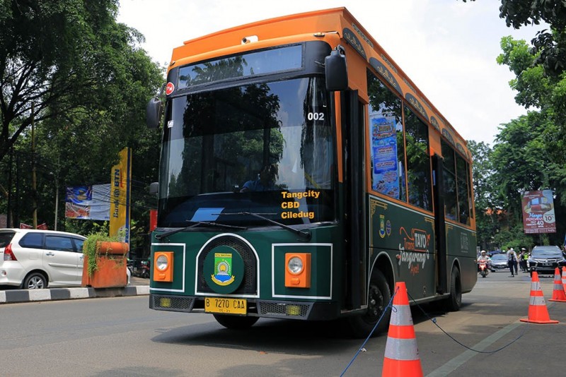 Pemkot Tangerang dan PT TNG kembali berlakukan tarif Bus Tayo dan Angkot Si Benteng