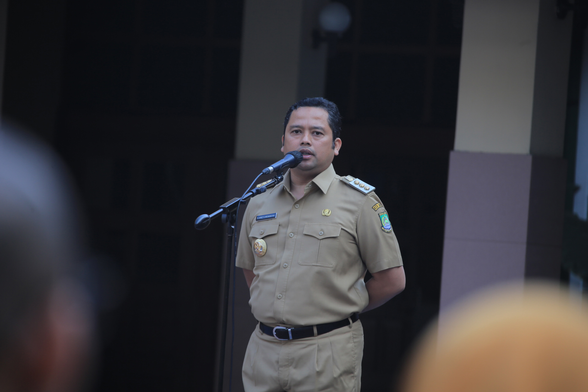 Wali Kota Tangerang, Arief R. Wismansyah, mengoptimalkan kualitas pendidikan secara merata di sekolah negeri dan swasta