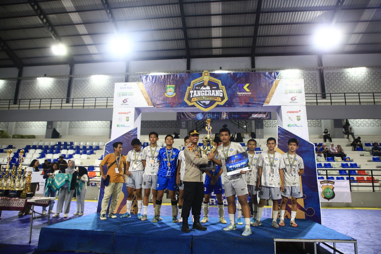 Tangerang Futsal Competition diharapkan menjadi ajang silaturahmi antar pelajar