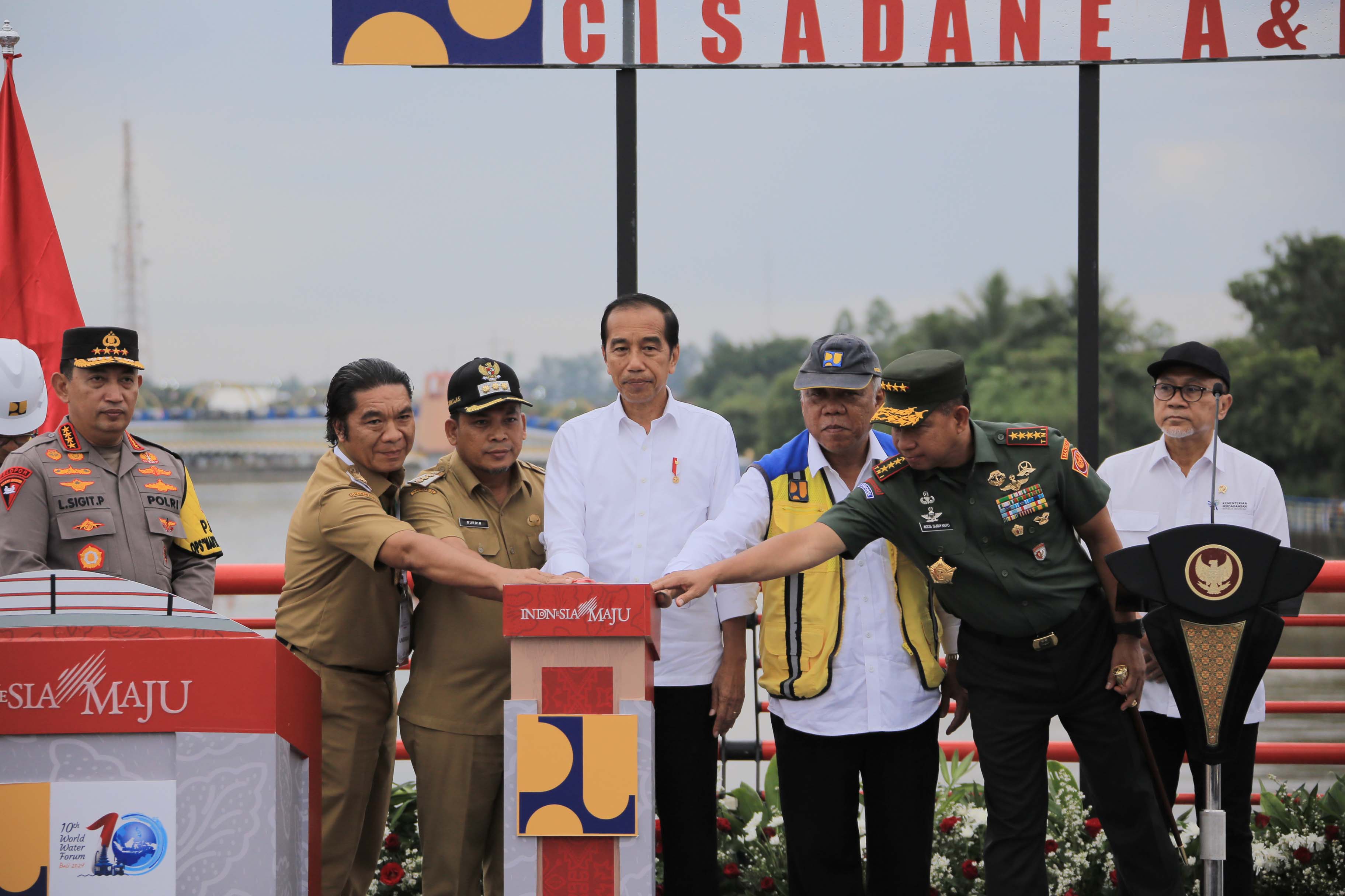 Jembatan Cisadane A Dan B Diresmikan Jokowi, Nurdin: Bisa Jadi Ikon ...