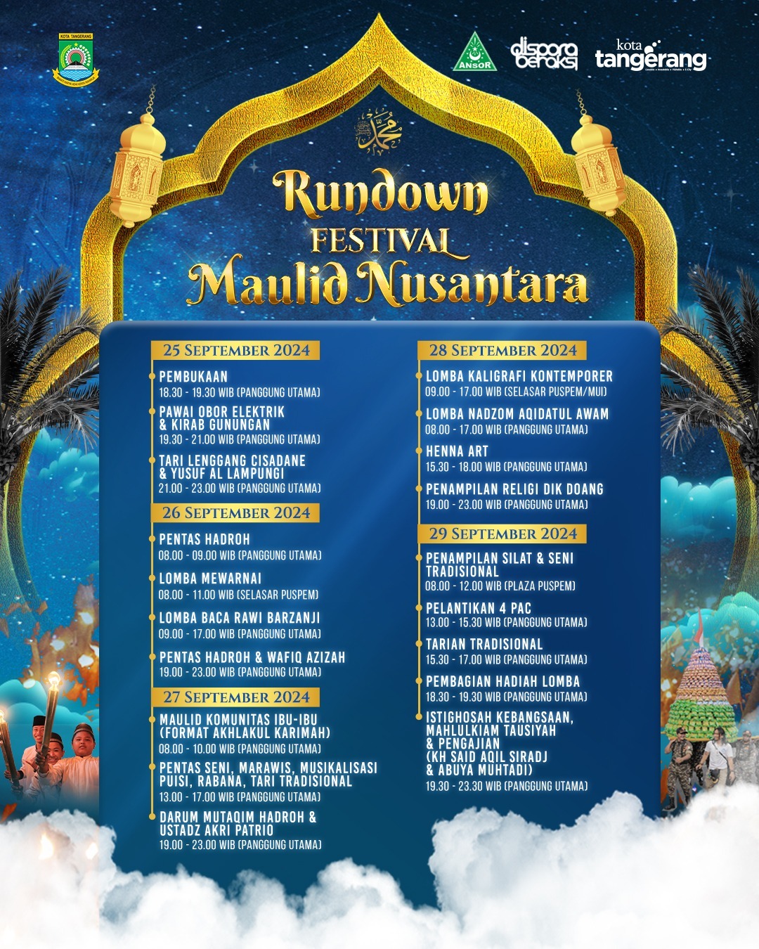 besok-festival-maulid-nusantara-kota-tangerang-2024-dibuka-berikut-rundown-acaranya