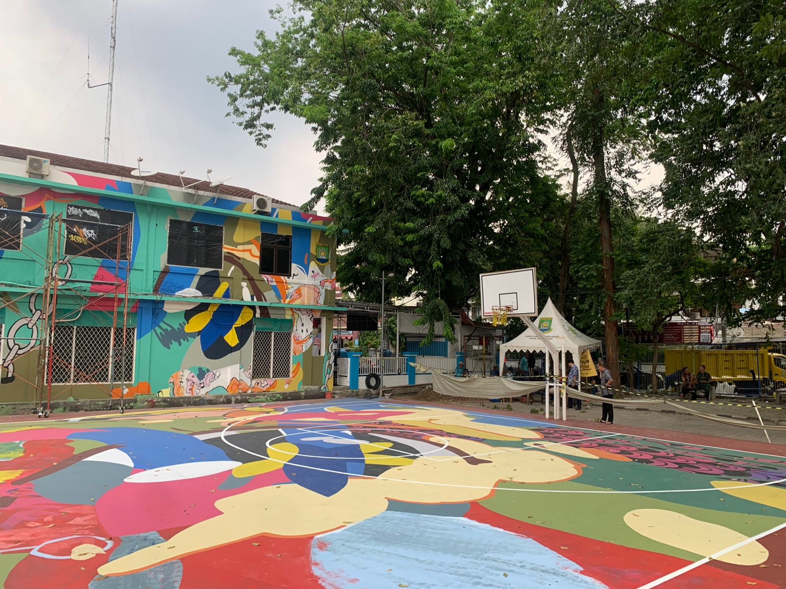 slot gacor gampang menang Wajah Baru, Lapangan Basket Ahmad Yani Kota Tangerang Siap Dilaunching