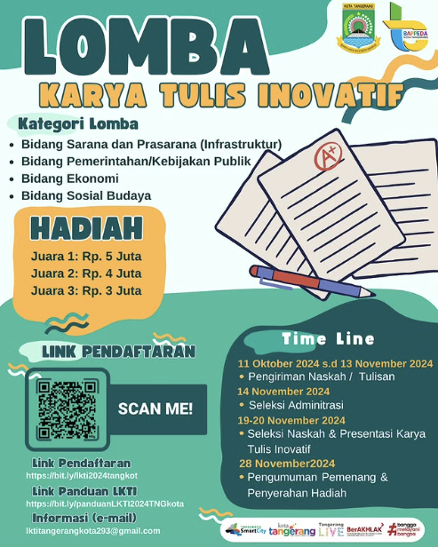 pemkot-tangerang-gelar-lomba-karya-tulis-inovatif-soal-infrastruktur-hingga-sosial-budaya