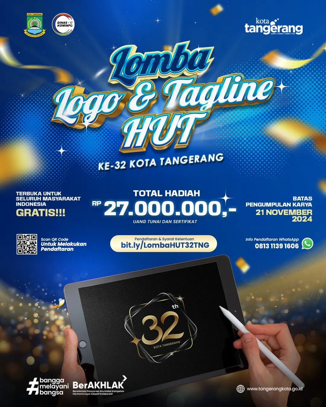 berhadiah-rp27-juta-pemkot-tangerang-gelar-lomba-logo-dan-tagline-hut-ke-32-kota-tangerang