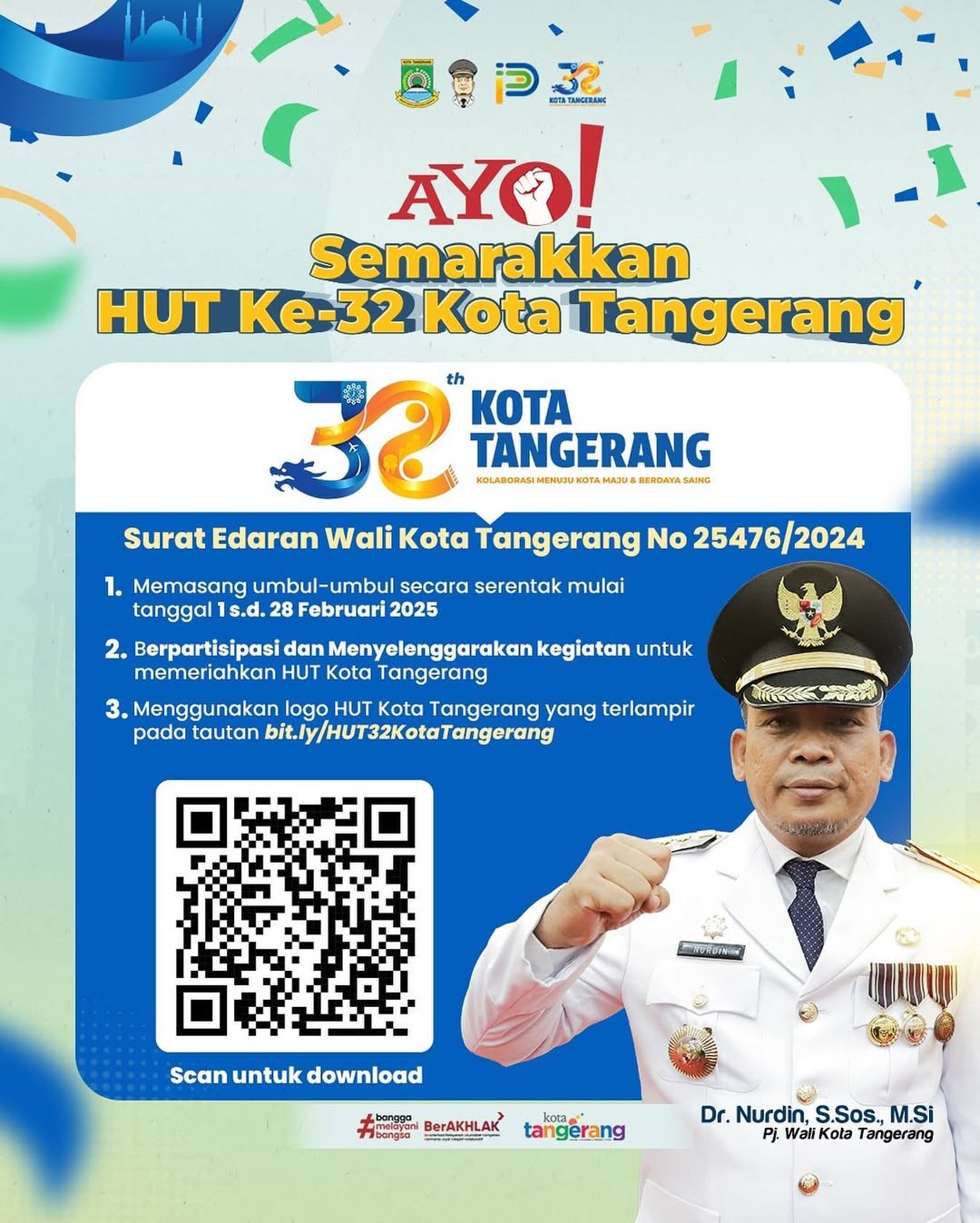 pemkot-tangerang-ajak-masyarakat-semarakkan-hut-ke-32-kota-tangerang