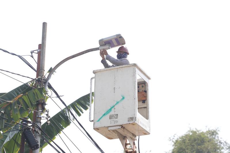 dishub-kota-tangerang-tetap-layani-laporan-pju-padam-di-momen-libur-panjang