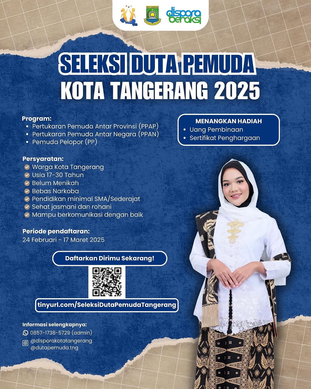 seleksi-duta-pemuda-kota-tangerang-2025-resmi-dibuka-berikut-persyaratan-pendaftarannya