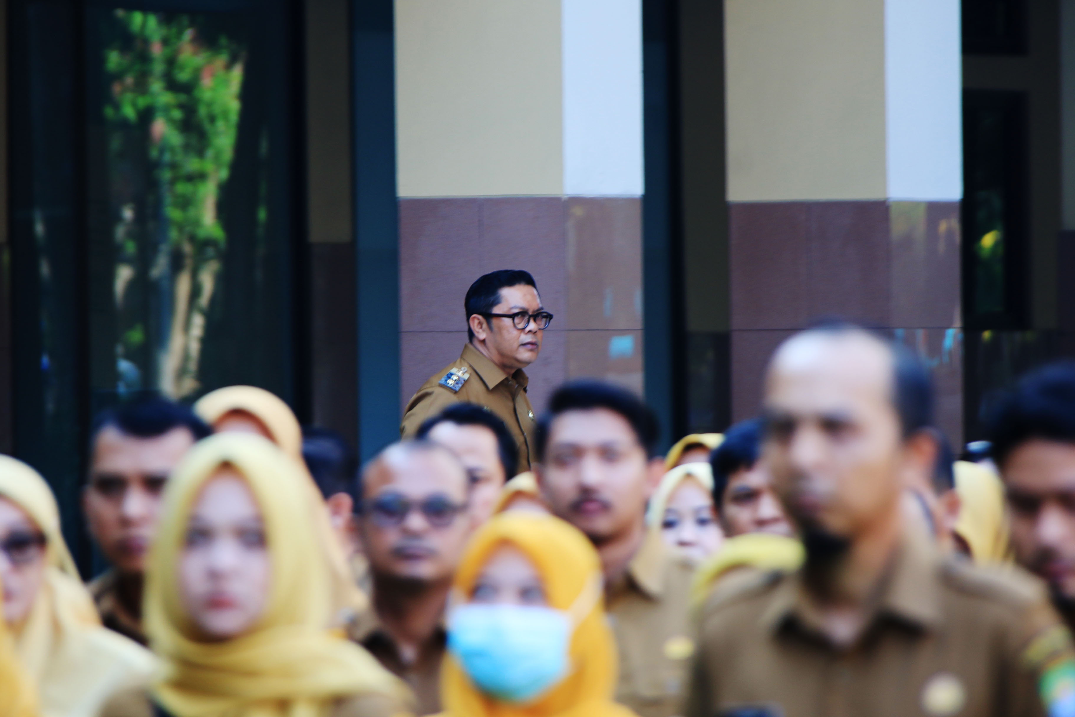 saat-maryono-sidak-pegawai-yang-tidak-ikut-apel