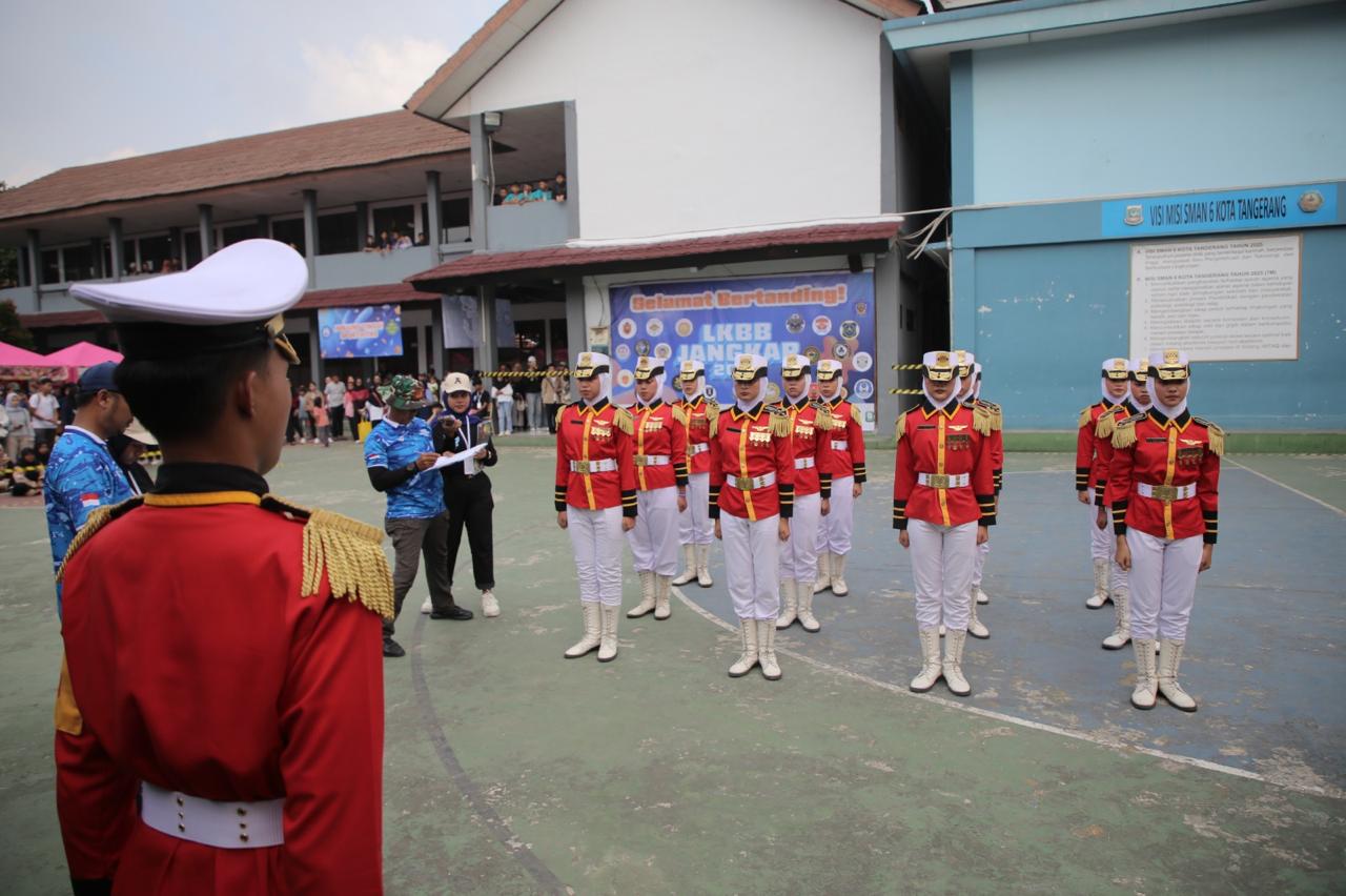 lomba-kreativitas-baris-berbaris-jangkar-sman-6-kota-tangerang-berlangsung-meriah