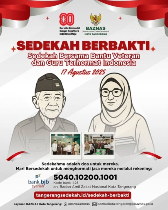 baznas-kota-tangerang-ajak-warga-bantu-veteran-dan-guru-lewat-program-sedekah-berbakti