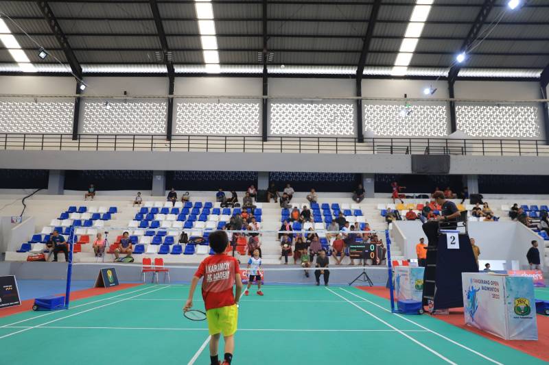 GOR dan fasilitas olahraga di Kota Tangerang bisa di-booking lewat aplikasi