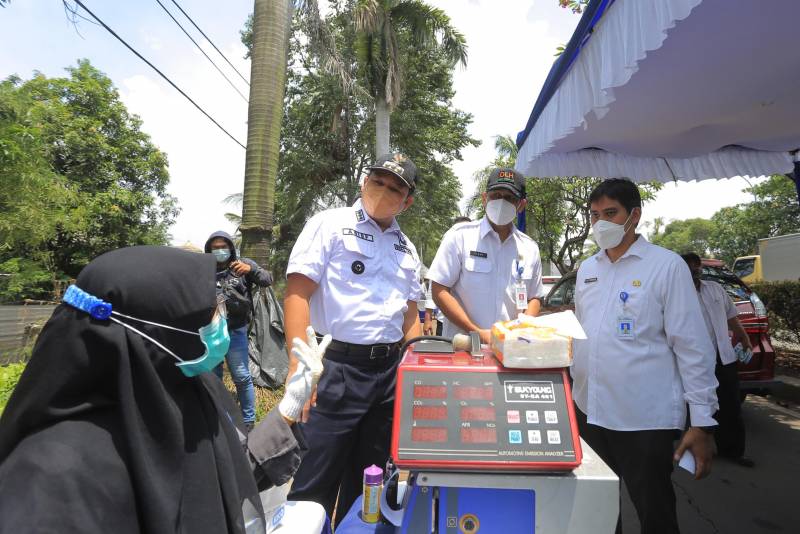 Pemkot Gelar Uji Emisi Kendaraan Secara Gratis Untuk Masyarakat