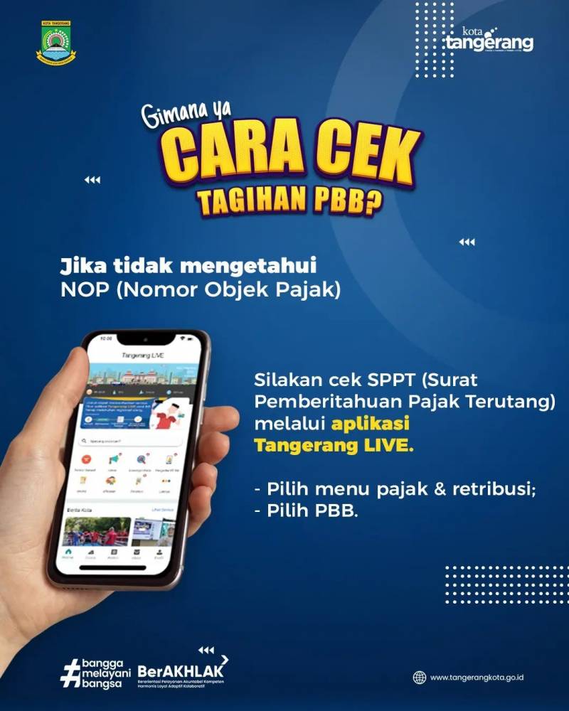 Cara Cek Tagihan PBB