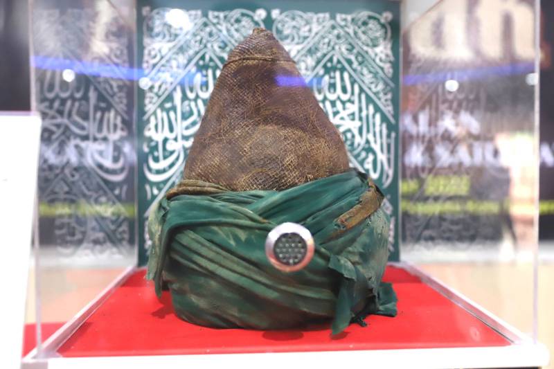 Pameran artefak Rasulullah di Festival Al-Azhom
