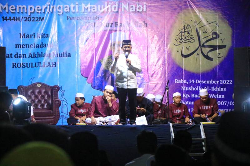Sachrudin Ajak Warga Buaran Rawat Fasilitas Publik
