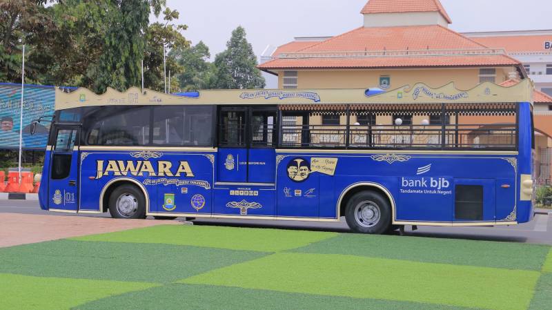 Bus Jawara memiliki empat titik keberangkatan