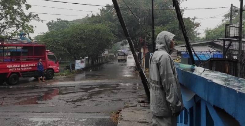 Beberapa lokasi rawan tergenang di Kota Tangerang masih terpantau aman