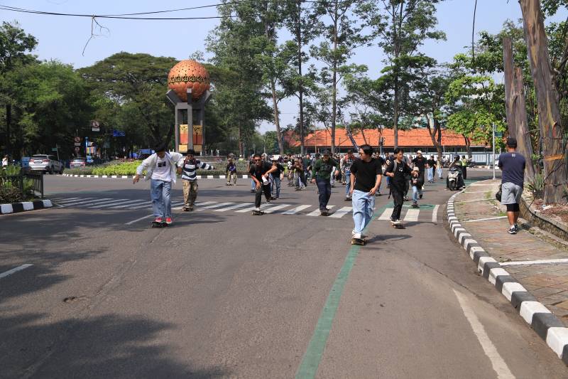 Tangerang Raya Go Skateboarding Day 2023 diramaikan dengan kegiatan menarik
