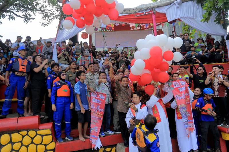 Festival Peh Cun Kota Tangerang kembali digelar setelah vakum tiga tahun